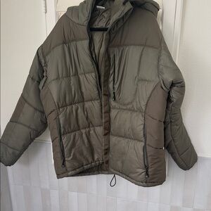 Patagonia Olive Puffer Jacket